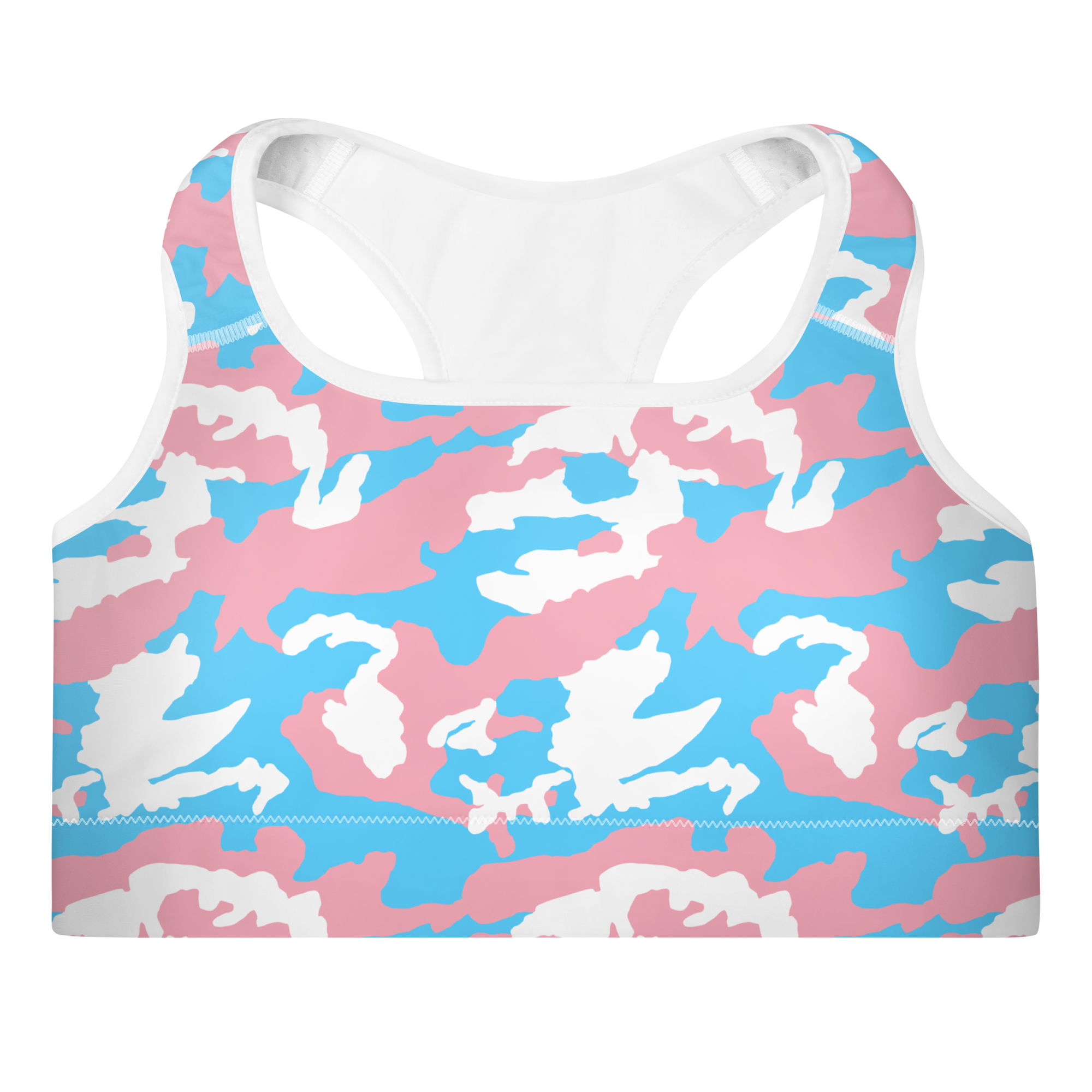 Agender Camouflage Sports Bra - On Trend Shirts – On Trend Shirts