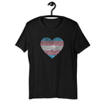 Transgender Fingerprint Heart Shirt - On Trend Shirts