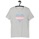 Transgender Fingerprint Heart Shirt - On Trend Shirts