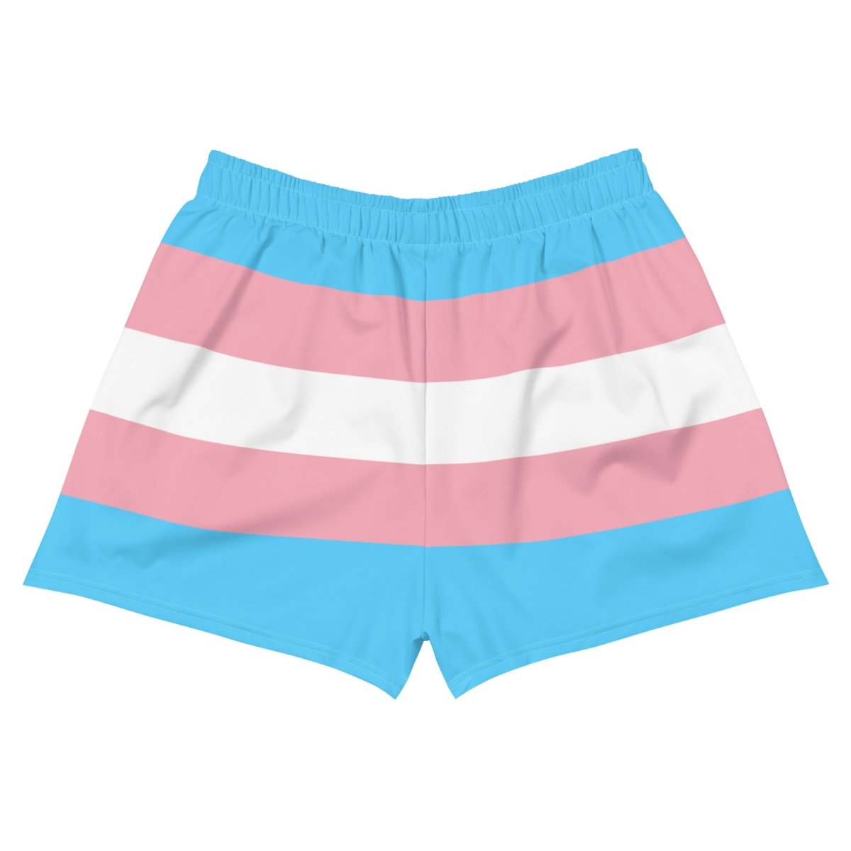 Transgender Flag Athletic Shorts - On Trend Shirts