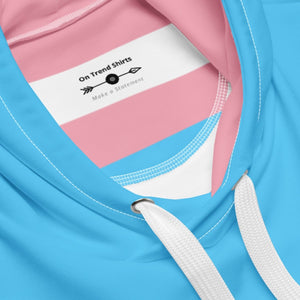 Transgender Flag Hoodie - On Trend Shirts