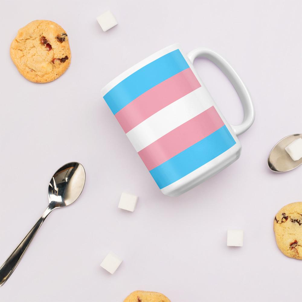 Transgender Flag Mug - On Trend Shirts