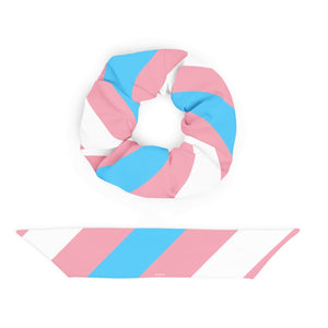 Transgender Flag Scrunchie - On Trend Shirts