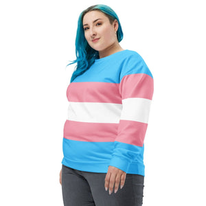 Transgender Flag Sweatshirt - On Trend Shirts