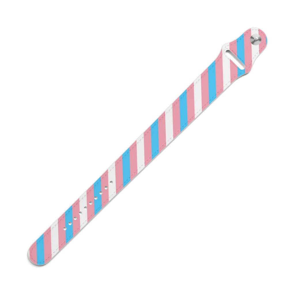 Transgender Flag Wristband - On Trend Shirts