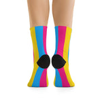 Vertical Pansexual Flag Socks - On Trend Shirts