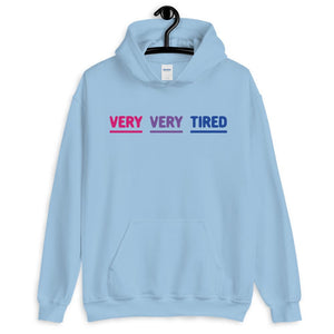 Very Very Tired Bisexual Hoodie - On Trend Shirts