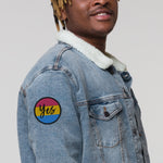 Yes Pansexual Flag Embroidered Patch - On Trend Shirts